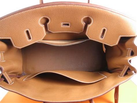 inside hermes bag